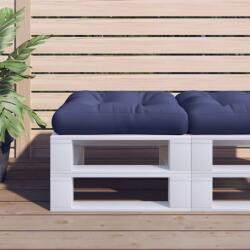 vidaXL Perna pentru paleti, bleumarin, 60x61, 5x10 cm, textil GartenMobel Dekor (378222)