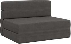vidaXL Canapea Plianta cu Pat Gri închis 190 x 70 x 15 cm GartenMobel Dekor (900098) Canapea