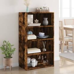 vidaXL Dulap înalt, stejar fumuriu, 70x41x124 cm, lemn prelucrat GartenMobel Dekor (846408) Comoda