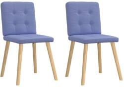 vidaXL Scaune de sufragerie 2 buc tesatura Jeans Blue GartenMobel Dekor (4101078)