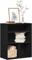 vidaXL Dulap cu carti negru 60x30x71, 5 cm lemn prelucrat GartenMobel Dekor (860311) Biblioteca