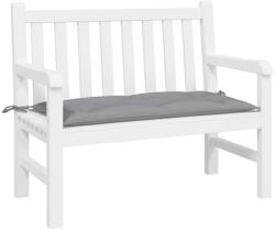 vidaXL Perna banca de gradina, gri, 100x50x7 cm, material oxford GartenMobel Dekor (361565)
