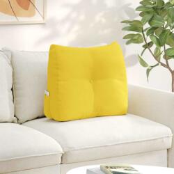 vidaXL Perna pentru spate Galben Deschis 60 x 24 x 50 cm tesatura GartenMobel Dekor (42014392)