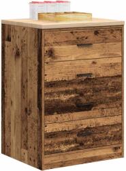 vidaXL Dulap depozitare garaj lemn vechi 60x51x85 cm lemn masiv de pin GartenMobel Dekor (860605) Comoda