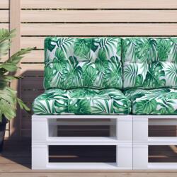 vidaXL Perna de paleti, model frunze, 50x40x12 cm, textil GartenMobel Dekor (360547)