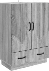 vidaXL Bufet cu sertar Sonoma gri 66 x 34, 5 x 92 cm Lemn prelucrat GartenMobel Dekor (895361) Comoda
