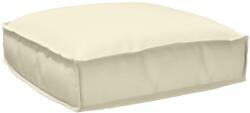 vidaXL Perna Crem 50 x 50 x 12 cm Material Oxford GartenMobel Dekor (42001470)