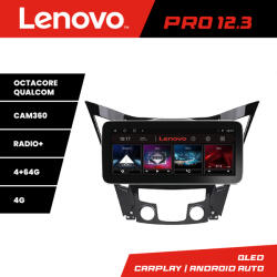 Lenovo Navigatie Hyundai Sonata 2011-2015 Lenovo PRO 12.3 QLED 4GB+64GB 4G (KIT-259+PRO-12.3-4+64)