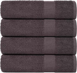 vidaXL Prosoape de dus, FROGN, 4 buc. , antracit, 70x140 cm, 360 g/m2 GartenMobel Dekor (136686) Prosop