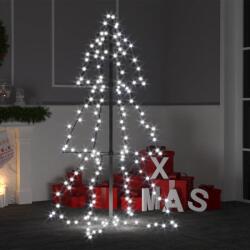 vidaXL Brad Craciun conic, 78x120 cm, 160 LED-uri, interior & exterior GartenMobel Dekor (328564)