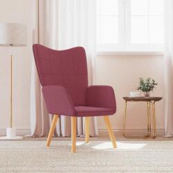 vidaXL Scaun de relaxare, rosu vin, material textil GartenMobel Dekor (327927)