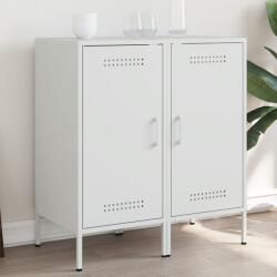 vidaXL Dulap, alb, 36x39x79 cm, otel laminat la rece GartenMobel Dekor (843023) Comoda