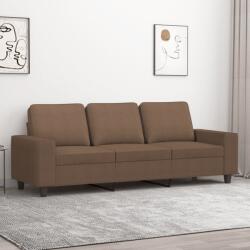 vidaXL Canapea cu 3 locuri, maro, 180 cm, material textil GartenMobel Dekor (359402) Canapea