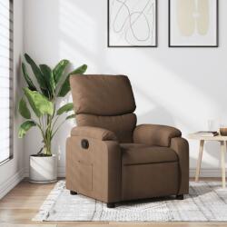 vidaXL Fotoliu rabatabil, maro, material textil GartenMobel Dekor (373414)