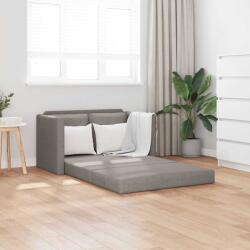 vidaXL Canapea extensibila 2 în 1, gri taupe, 112x174x55 cm, textil GartenMobel Dekor (353969) Canapea