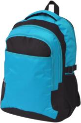 vidaXL Rucsac pentru scoala, 40 L, negru si albastru GartenMobel Dekor (91112) Rucsac tura