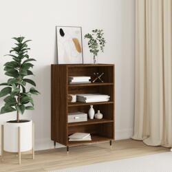 vidaXL Dulap înalt, stejar maro, 57x35x90 cm, lemn compozit GartenMobel Dekor (827227) Comoda
