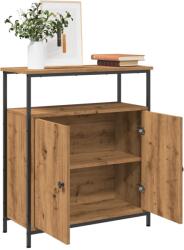 vidaXL Servanta, stejar artizanal, 70x30x80 cm, lemn prelucrat GartenMobel Dekor (857473) Comoda