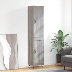vidaXL Dulap înalt, gri sonoma, 34, 5x34x180 cm, lemn prelucrat GartenMobel Dekor (3199087) Comoda