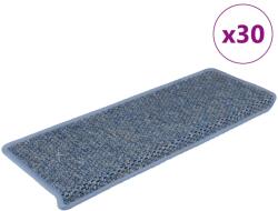 vidaXL Covorase scari autoadezive, 30 buc. albastru 65x21x4 cm, sisal GartenMobel Dekor (3365886) Covor