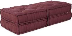 vidaXL Perna 2 pcs Rosu 70 x 70 x 36 cm Poliester GartenMobel Dekor (3315075)