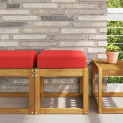 vidaXL Perna de Sezut pentru Exterior Rosu 40 x 40 x 8 cm GartenMobel Dekor (900937)
