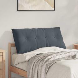 vidaXL Perna pentru spate Gri închis 100 x 50 cm Tesatura din corduroy GartenMobel Dekor (42014762)