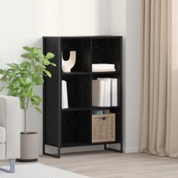 vidaXL Dulap pentru carti Stejar Negru 99.5 x 30 x 108.5 cm GartenMobel Dekor (886534) Biblioteca