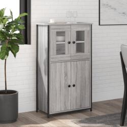 vidaXL Dulap înalt, gri sonoma, 62x32x106, 5 cm, lemn prelucrat GartenMobel Dekor (834208) Comoda
