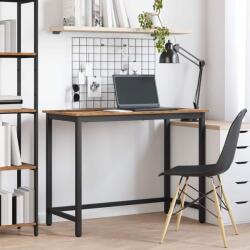 vidaXL masa Lemn vechi 80 x 50 x 76, 5 cm Lemn ingineresc si otel GartenMobel Dekor (873766)