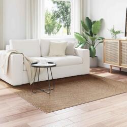 vidaXL Covor patrat maro natural 200x200 cm, antiderapant, pentru interior (42022542) Covor