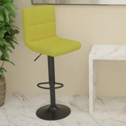 vidaXL Scaun de bar, verde, material textil GartenMobel Dekor (334277)