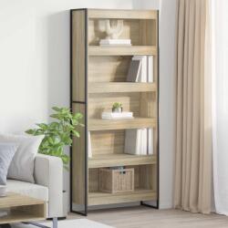 vidaXL Dulap pentru carti 2 pcs Sonoma 80 x 30 x 189, 5 cm GartenMobel Dekor (3403011) Biblioteca