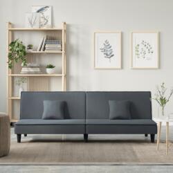 vidaXL Canapea extensibila, gri închis, catifea GartenMobel Dekor (351908) Canapea