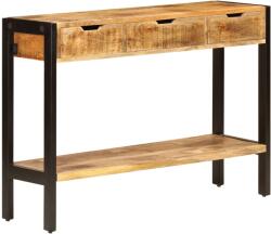 vidaXL Servanta cu 3 sertare, 110x35x75 cm, lemn masiv de mango GartenMobel Dekor (247406) Comoda