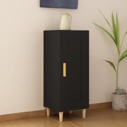 vidaXL Servanta, negru, 34, 5x34x90 cm, lemn compozit GartenMobel Dekor (812412) Comoda