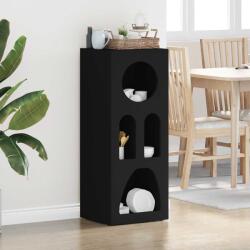 vidaXL Bufet Negru 40 x 35 x 100.5 cm Lemn compozit GartenMobel Dekor (891305) Comoda