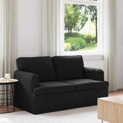 vidaXL Canapea Negru 142 x 80 x 85 cm Metal GartenMobel Dekor (42024485) Canapea
