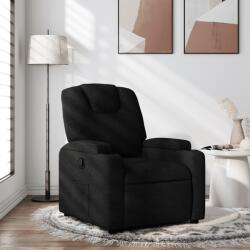 vidaXL Fotoliu rabatabil, negru, material textil GartenMobel Dekor (372367)