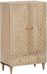 vidaXL Dulap înalt, 60x33x100 cm, lemn masiv de mango GartenMobel Dekor (358278) Comoda