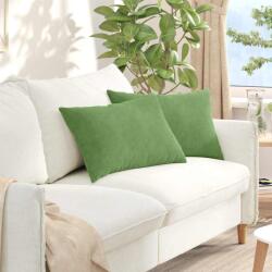 vidaXL Perne pentru canapea 2 pcs Lysegrønn 60 x 40 cm GartenMobel Dekor (42013673)