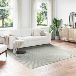vidaXL Covor patrat verde Palmeras 240x240 cm, antiderapant, poliester (42022605) Covor