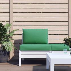 vidaXL Perne pentru canapea din paleti, 2 buc. , verde, textil GartenMobel Dekor (361759)