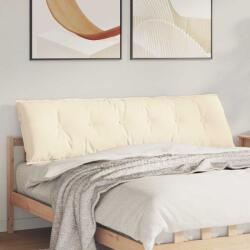 vidaXL Perna pentru spate Crem 180 x 50 cm Tesatura din corduroy GartenMobel Dekor (42014953)