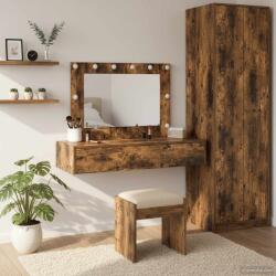 vidaXL Masa de Machiaj cu sertar Maro 100 x 40 x 70 cm Lemn compozit GartenMobel Dekor (865239)