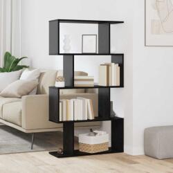 vidaXL Dulap pentru carti Negru 70 x 24 x 129 cm Lemn compozit GartenMobel Dekor (879670) Biblioteca