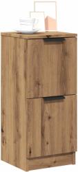 vidaXL Dulapuri, 2 buc. , stejar artizanal, 30x30x70 cm, lemn compozit GartenMobel Dekor (856962) Comoda
