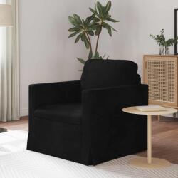 vidaXL Canapea Negru GartenMobel Dekor (42024410) Canapea