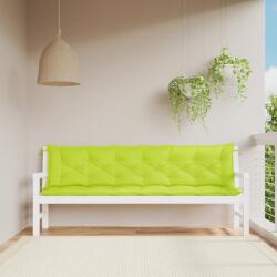 vidaXL Perne banca de gradina 2 buc. , verde aprins, tesatura oxford GartenMobel Dekor (361746)