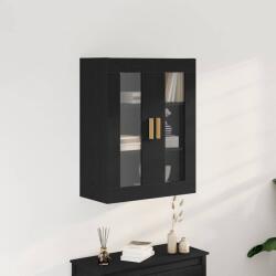 vidaXL Dulap de perete Stejar negru 69.5 x 34 x 90 cm GartenMobel Dekor (862110) Comoda